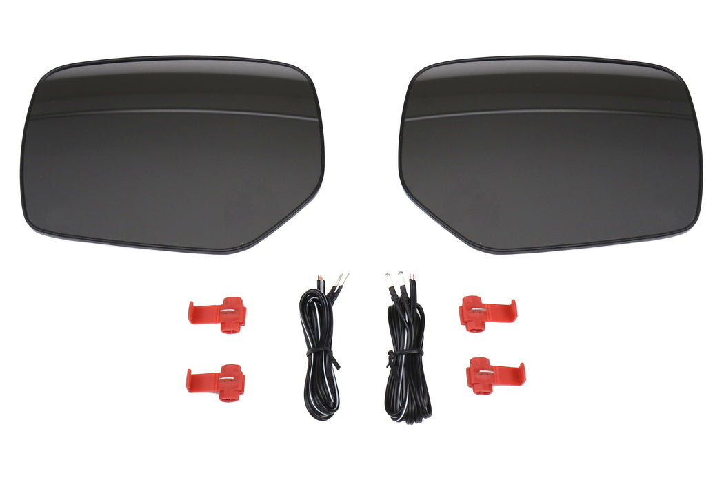 OLM Wide Angle Convex Mirrors w/ Turn Signals Clear Lens 2015-2025 WRX / STI