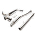 COBB 3 in SS Cat Back Exhaust 2016-2018 Ford Focus RS - 593100 - Subimods.com