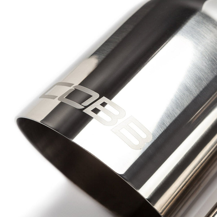 COBB Cat Back Exhaust Stainless Steel 2011 - 2014 WRX Hatchback / 2008 - 2014 STI Hatchback - 515101 - Subimods.com