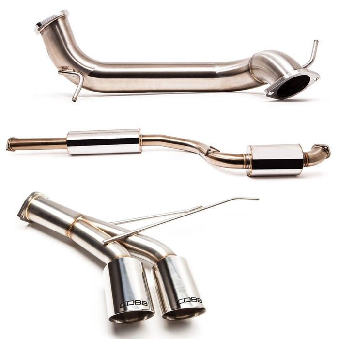 COBB Cat Back Stainless Steel Exhaust 2013 - 2018 Ford Focus ST - 591100 - Subimods.com