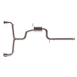 COBB Cat Back Titanium Exhaust 2022 - 2024 Volkswagen Golf GTI - 5V4160 - Subimods.com
