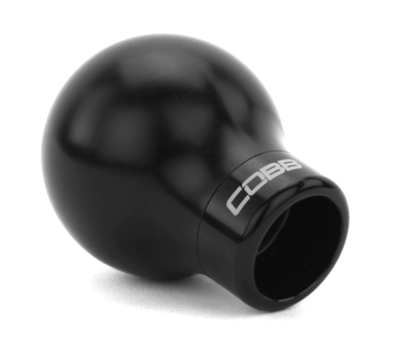 COBB Delrin Shift Knob Black w/ Black 6 Speed Subaru Models - 213350 - BK - Subimods.com