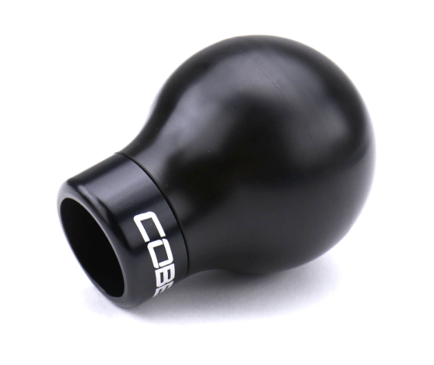 COBB Delrin Shift Knob Black w/ Black 6 Speed Subaru Models - 213350 - BK - Subimods.com