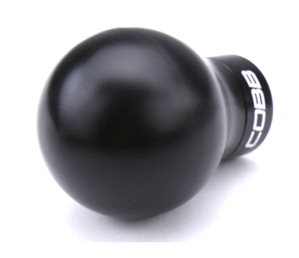 COBB Delrin Shift Knob Black w/ Black 6 Speed Subaru Models - 213350 - BK - Subimods.com