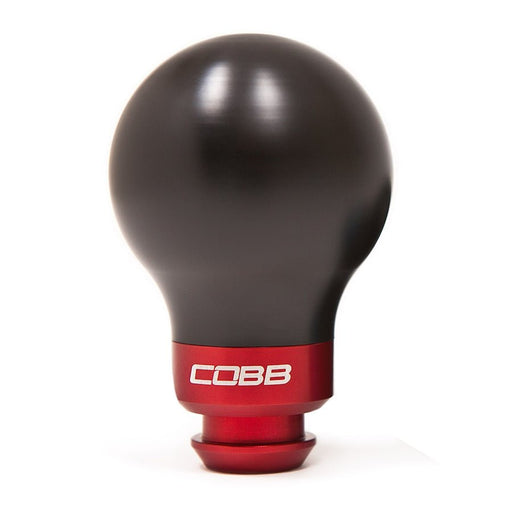 COBB Delrin Shift Knob Black w/ Red 5 Speed Subaru Models - 211350 - RD - Subimods.com