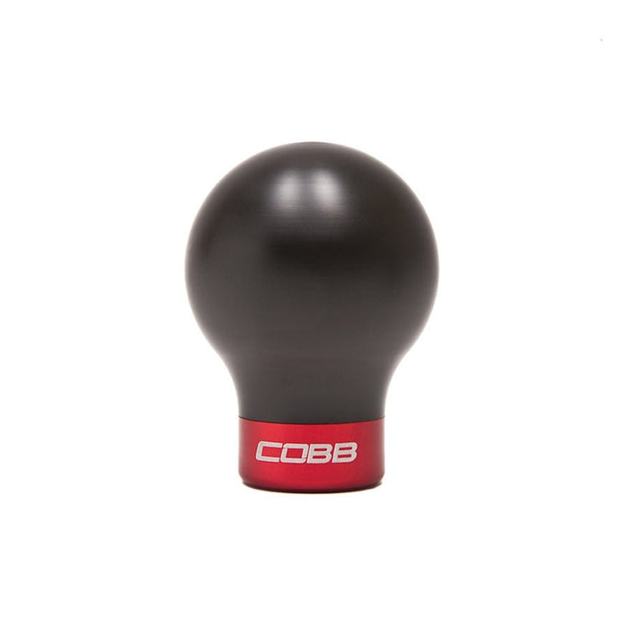 COBB Delrin Shift Knob Black w/ Red Base 6 Speed Subaru Models - 213350 - RD - Subimods.com