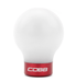 COBB Delrin Shift Knob White w/ Red 6 Speed Subaru Models - 213350 - W - RD - Subimods.com