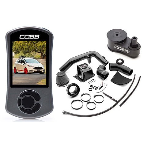 COBB Ford Stage 1+ Redline Carbon Fiber Power Package 2014 - 2019 Ford Fiesta ST - FOR001FI1P - RED - Subimods.com