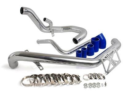 COBB Intercooler Lower Hard Pipe Kit Stealth Black 2008-2015 Mitsubishi Evo X - 752540-BK - Subimods.com