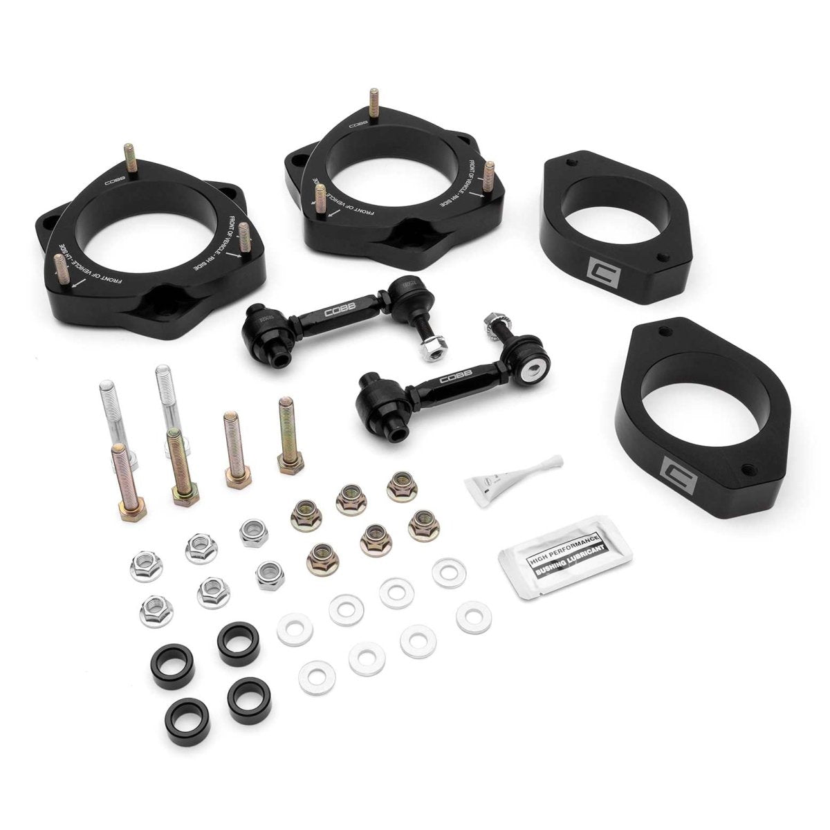 HRCBANE Ti スプリングセット 0.8-1.2 COBB Lift Kit 1.5 Inch for WRX STI 2015-2021 - Subimods — Subimods.com