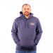 COBB "Punch Out" Hooded Sweatshirt Petrol Blue - SM-2293-S - Subimods.com