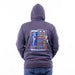 COBB "Punch Out" Hooded Sweatshirt Petrol Blue - SM-2293-S - Subimods.com