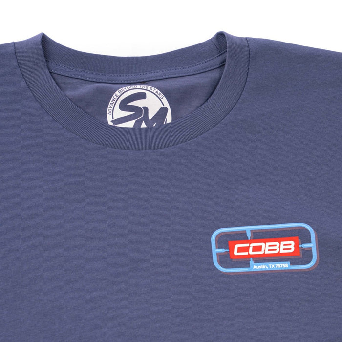 COBB "Punch Out" Short Sleeve Shirt Petrol Blue - SM-2287-S - Subimods.com