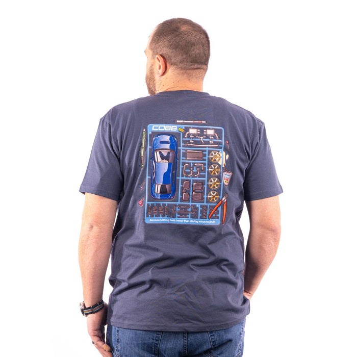 COBB "Punch Out" Short Sleeve Shirt Petrol Blue - SM-2287-S - Subimods.com