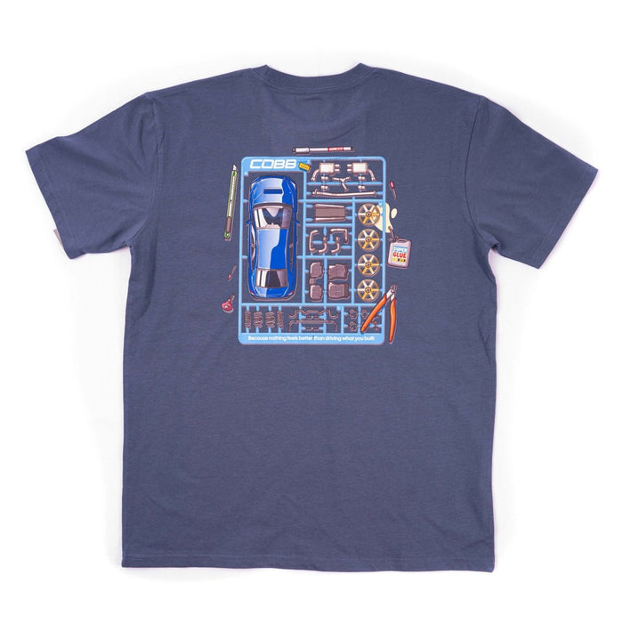 COBB "Punch Out" Short Sleeve Shirt Petrol Blue - SM-2287-S - Subimods.com