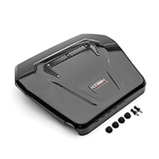 COBB Redline Carbon Fiber Engine Cover 2015 - 2019 Volkswagen Golf / 2015 - 2024 Volkswagen Golf GTI / 2015 - 2024 Volkswagen Golf R / 2019 - 2024 Volkswagen Jetta GLI / 2015 - 2020 Audi A3 / S3 - 4V2600 - Subimods.com