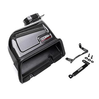 COBB Redline Carbon Fiber Intake Air Scoop 2017 - 2024 Ford F - 150 3.5L / Raptor / 2018 - 2024 Ford F - 150 2.7L / 2019 - 2020 Ford F - 150 Limited / 2021 - 2024 Ford F - 150 Tremor - 7G4600 - Subimods.com