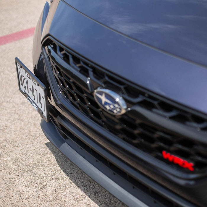 COBB Redline Carbon Fiber License Plate Relocation Kit 2020 - 2025 Outback XT / 2020 - 2025 Outback Wilderness - 861660 - Subimods.com