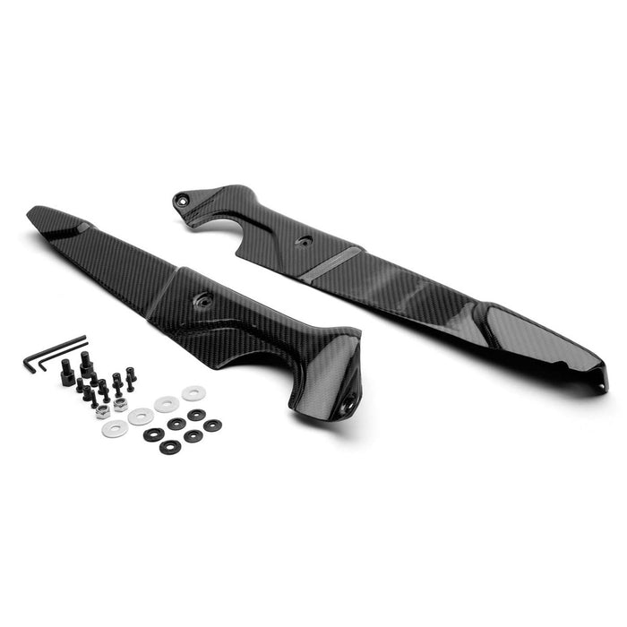 COBB Redline Gloss Carbon Fiber Fender Shrouds 2015 - 2021 WRX / 2015 - 2021 STI - 725160 - Subimods.com