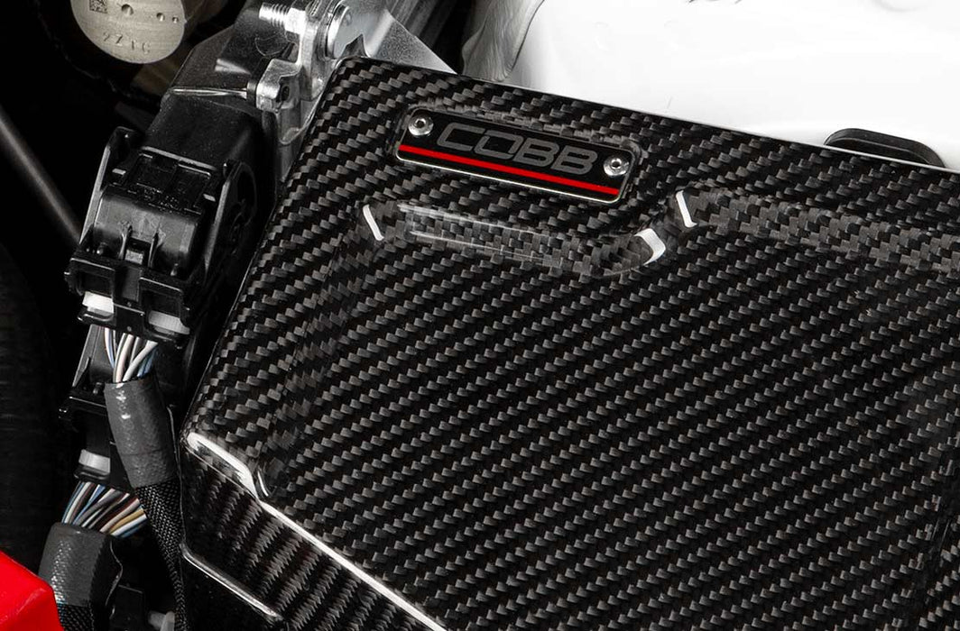 COBB Redline Gloss Carbon Fiber Fuse Box Cover Driver Side 2022 - 2025 WRX - 846665 - Driver - Subimods.com