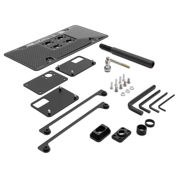 COBB Redline License Plate Relocation Mount 2008 - 2014 WRX / 2008 - 2014 STI - 861630 - Subimods.com