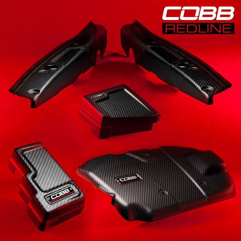 COBB Redline Matte Carbon Fiber Dress - Up Kit 2022 - 2025 WRX - SUB006REDED - RMC - Subimods.com