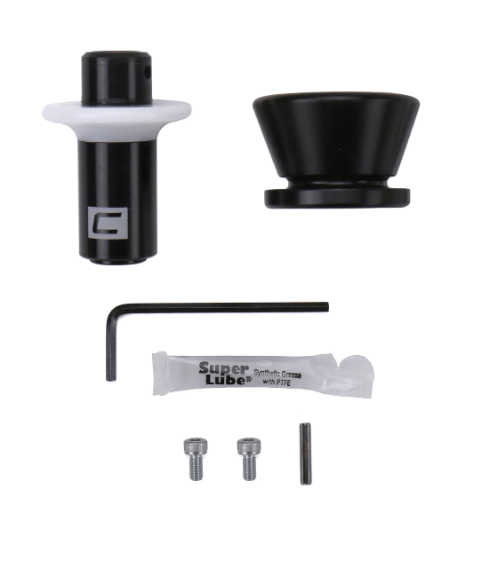 COBB Reverse Lockout Black w/ White Handle 2004 - 2021 STI - 244310 - W - BK - Subimods.com