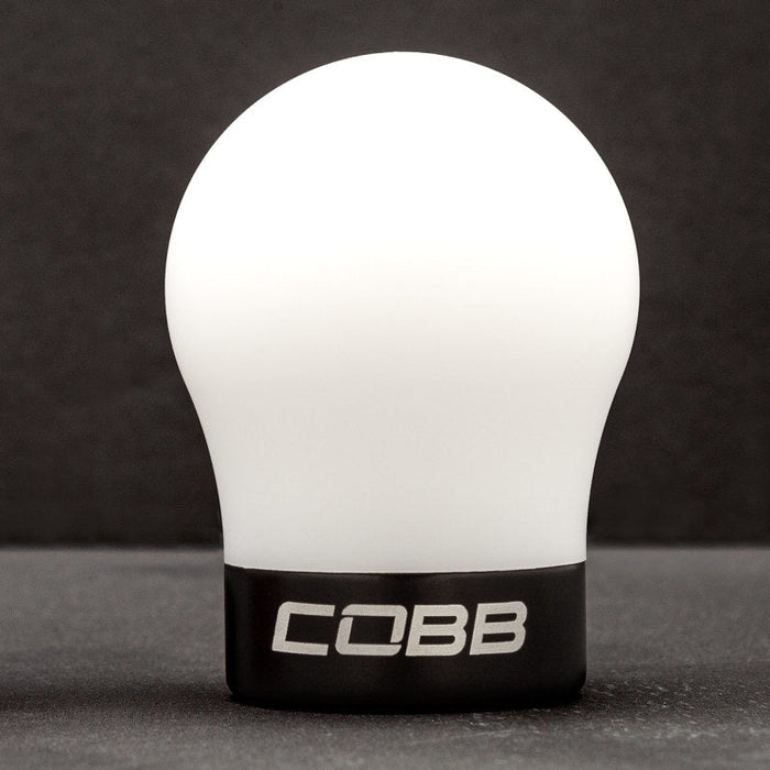 COBB Shift Knob 15 - 19 Volkswagen Golf / 10 - 24 Golf GTI / 16 - 24 Golf R / 19 - 24 Jetta GLI - 2V1350-W-BK - Subimods.com
