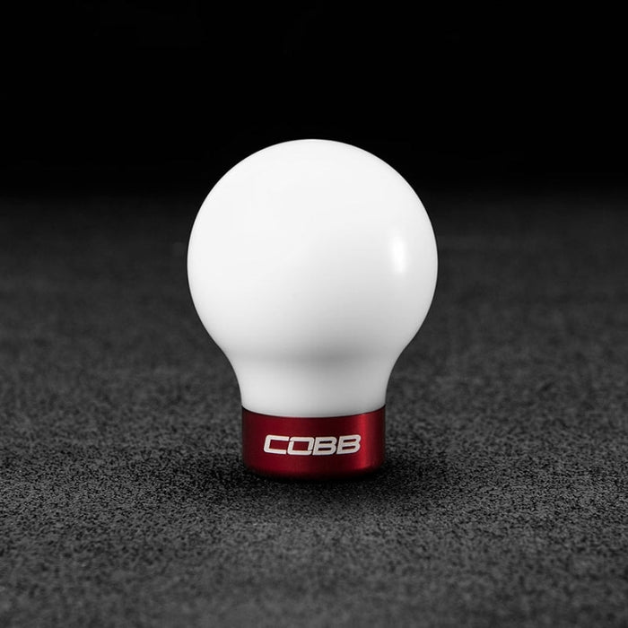 COBB Shift Knob 2008 - 2015 Mitsubishi Evolution X / 2009 - 2015 Mitsubishi Ralliart - 252350-W-RD - Subimods.com