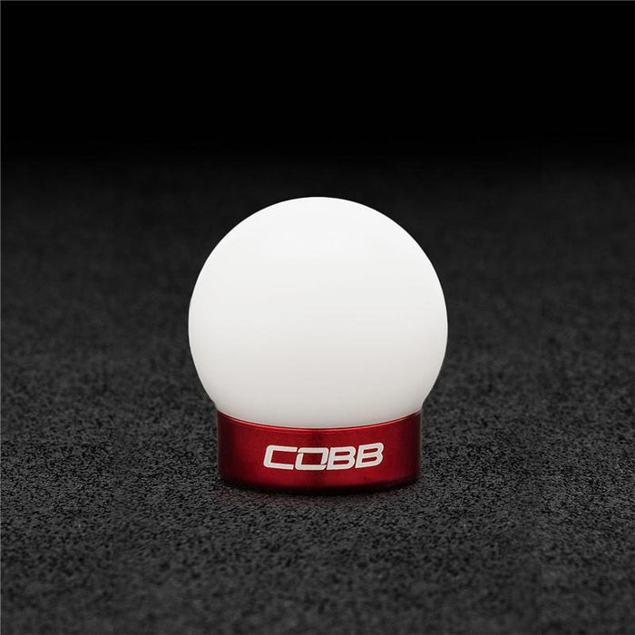 COBB Shift Knob 2015 - 2023 Ford Mustang Ecoboost - 2M1350-W-RD - Subimods.com