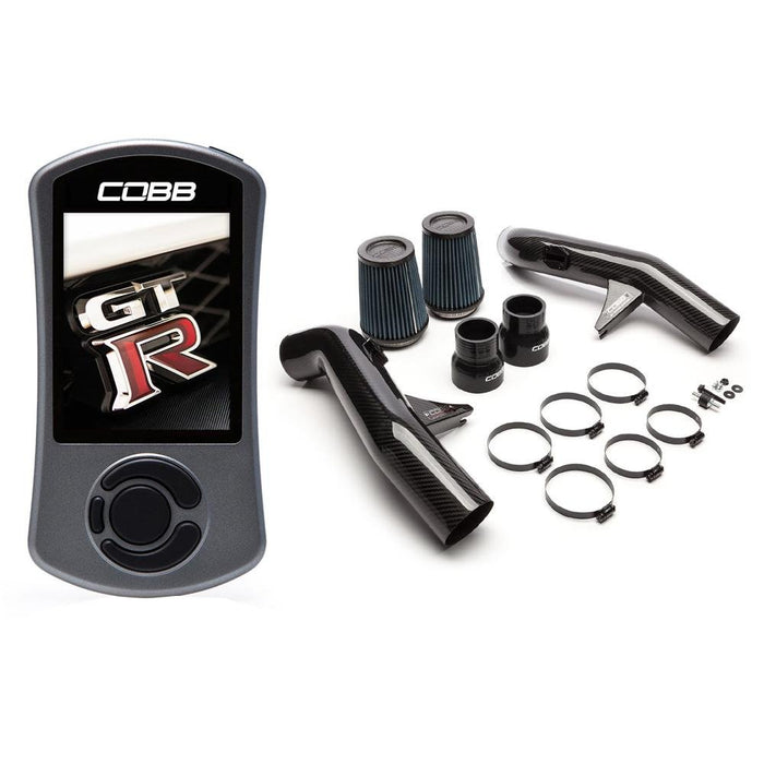 COBB Stage 1 + Carbon Fiber Power Package w/ TCM Flashing 2015 - 2018 Nissan GT - R - NIS008011PCF - Subimods.com