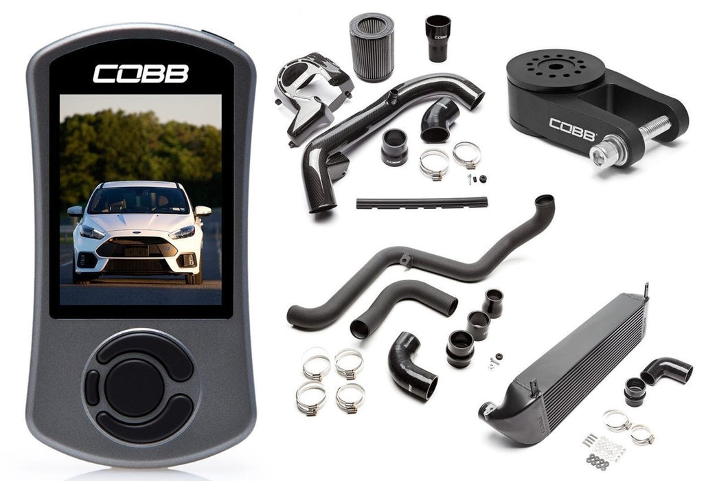 COBB Stage 2 Power Package Black 2016 - 2018 Ford Focus RS - FOR0040020BK - Subimods.com