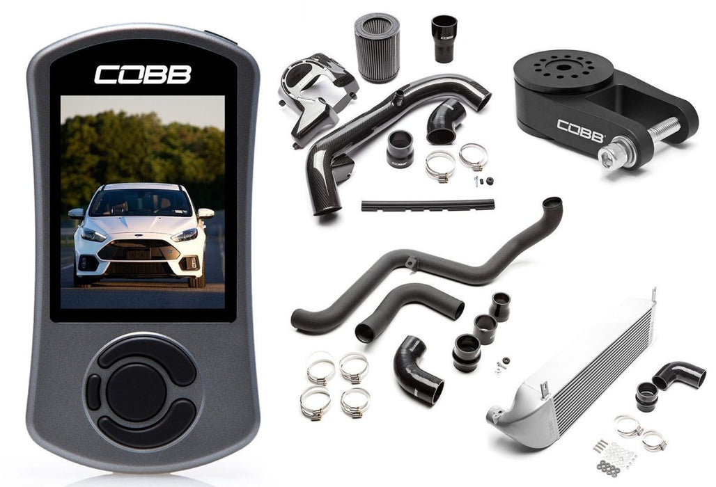 COBB Stage 2 Power Package Black 2016 - 2018 Ford Focus RS - FOR0040020BK - Subimods.com