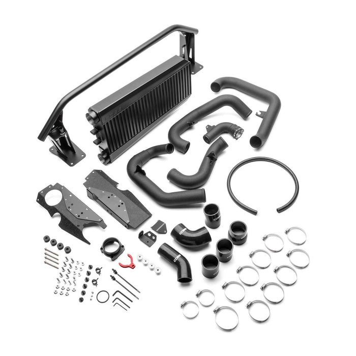 COBB Stage 2 Power Package w/ Black Front Mount Intercooler and Matte Carbon Fiber Power Scoop 2022 - 2025 WRX MT / 2022 - 2025 WRX CVT - SUB0060020 - BK - FMIC - RMC - Subimods.com