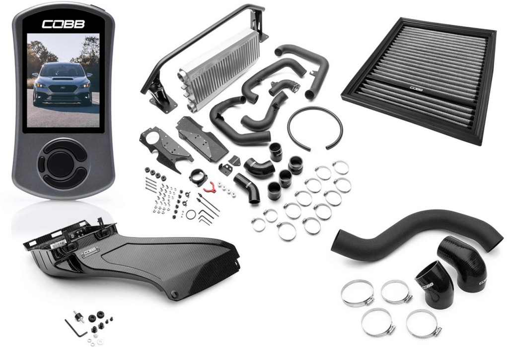 COBB Stage 2 Power Package w/ Silver Front Mount Intercooler 2022 - 2024 WRX MT / 2022 - 2024 WRX CVT - SUB0060020 - SL - FMIC - Subimods.com