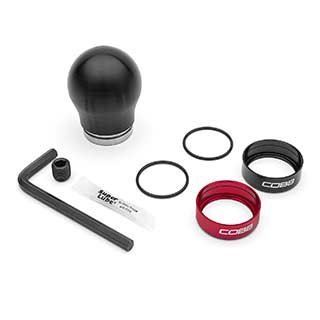COBB Weighted Shift Knob 2015 - 2019 Volkswagen Golf / 2010 - 2024 Volkswagen Golf GTI / 2016 - 2024 Volkswagen Golf R / 2019 - 2024 Volkswagen Jetta GLI - 2V1360 - BK - Subimods.com