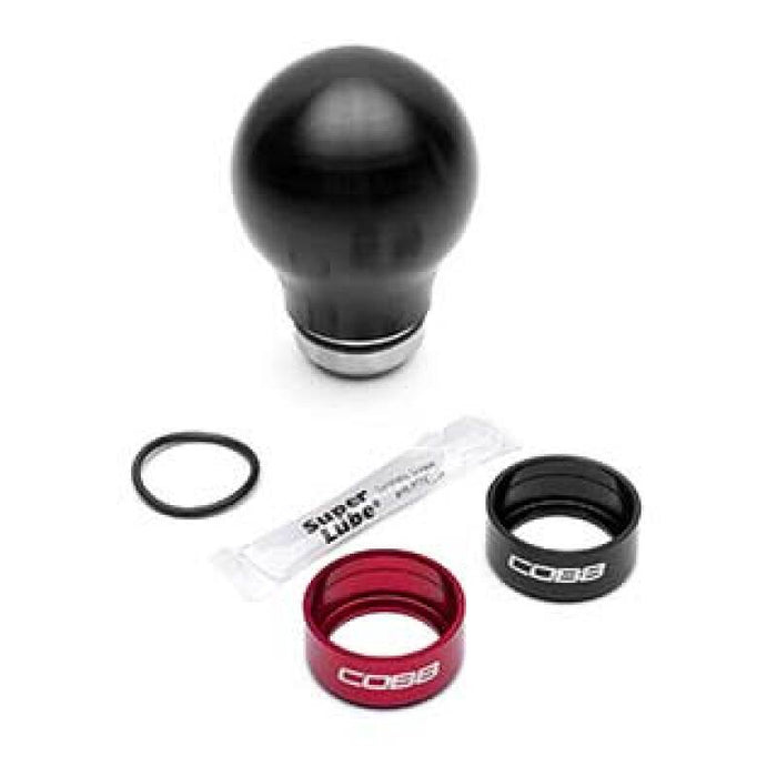 COBB Weighted Short Shift Knob w/ Interchangeable Base 2022 - 2024 Honda Civic Si / 2023 - 2025 Honda Civic Type R / 2024 - 2025 Acura Integra Type S - 2H2365-BK - Subimods.com