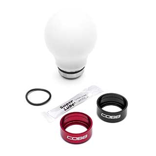 COBB Weighted Short Shift Knob w/ Interchangeable Base 2022 - 2024 Honda Civic Si / 2023 - 2025 Honda Civic Type R / 2024 - 2025 Acura Integra Type S - 2H2365 - BK - Subimods.com