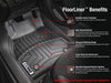 Cobb x Weathertech DigitalFit Floorliner Black Front and Rear Combo 2022 - 2025 WRX - COBBWT4417431 - 4411072 - Subimods.com