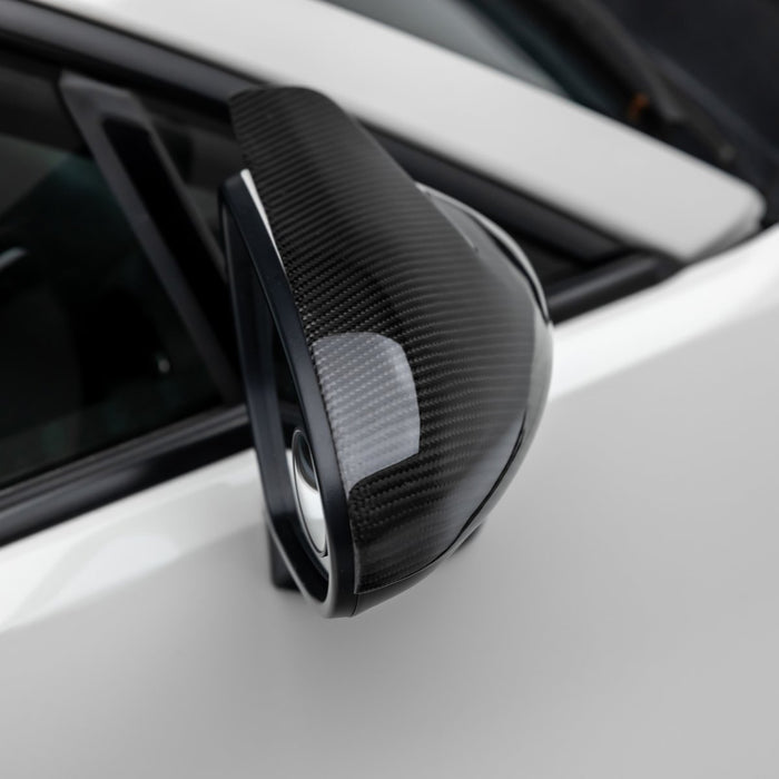 Compressive Tuning Arrowhead Carbon Fiber Mirror Caps 2022 - 2024 BRZ / 2022 - 2024 GR86 - CT - 049 - Subimods.com