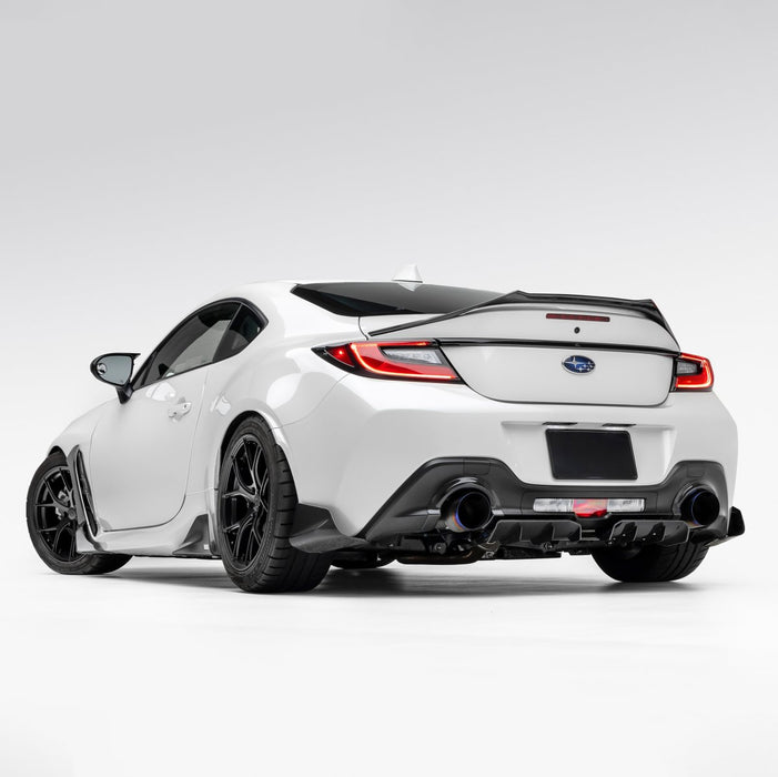 Compressive Tuning Black Series Carbon Fiber Rear Spats 2022 - 2024 BRZ / 2022 - 2024 GR86 - RS - 3KCF - Z86 - Subimods.com