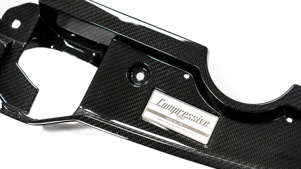Compressive Tuning Carbon Fiber Smartflow Radiator Shroud 2022 - 2024 WRX - RS - 3KCF - VB - Subimods.com