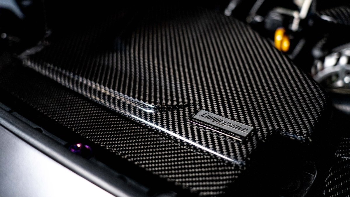 Compressive Tuning EngineArt Dry Carbon Intake Snorkel Cover 2022 - 2024 WRX - ISC - 3KCF - VB - Subimods.com