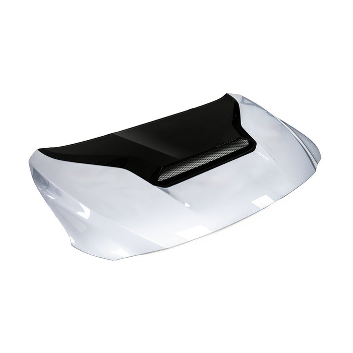 Compressive Tuning Formula Piano Black FRP Hood Scoop 2022-2023 WRX - ADRHS-BK-VB - Subimods.com