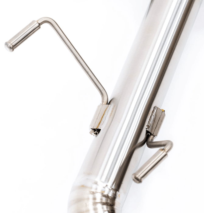 Compressive Tuning Zenkai Ti - R Titanium Axle Back Exhaust 2022 - 2024 BRZ / 2022 - 2024 GR86 - EXS - TIR - Z86 - Subimods.com