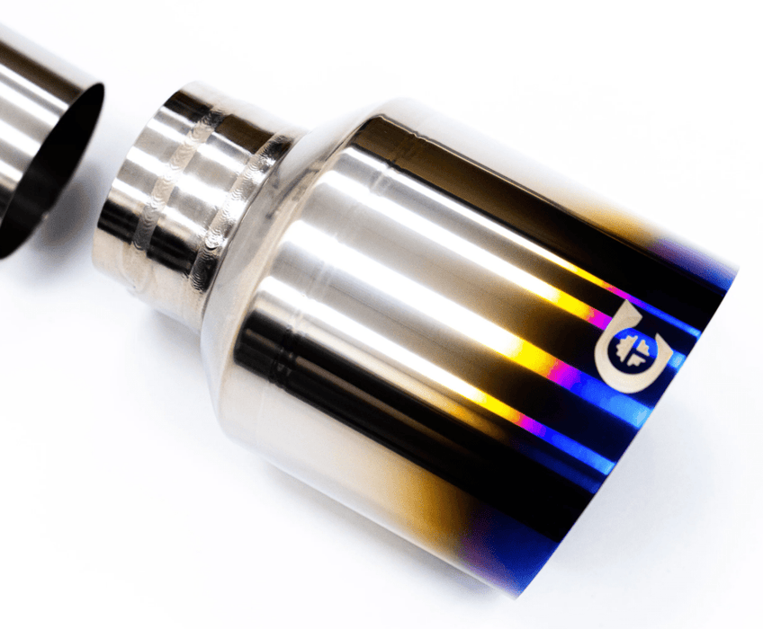 Compressive Tuning Zenkai Ti - R Titanium Axle Back Exhaust 2022 - 2024 BRZ / 2022 - 2024 GR86 - EXS - TIR - Z86 - Subimods.com