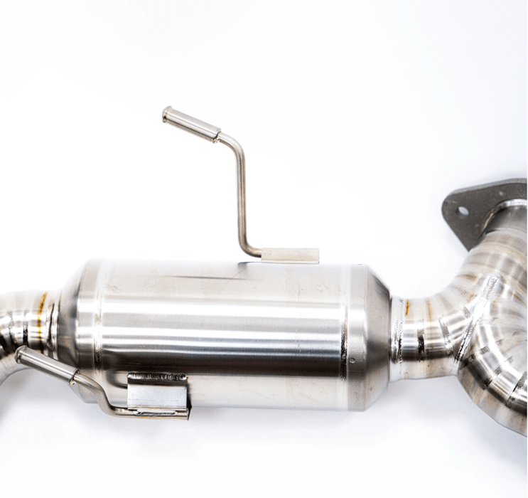 Compressive Tuning Zenkai Ti - S Titanium Muffled Axle Back Exhaust 2022 - 2024 BRZ / 2022 - 2024 GR86 - EXS - TIS - Z86 - Subimods.com