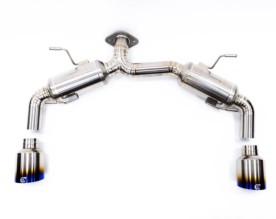Compressive Tuning Zenkai Ti - S Titanium Muffled Axle Back Exhaust 2022 - 2024 BRZ / 2022 - 2024 GR86 - EXS - TIS - Z86 - Subimods.com