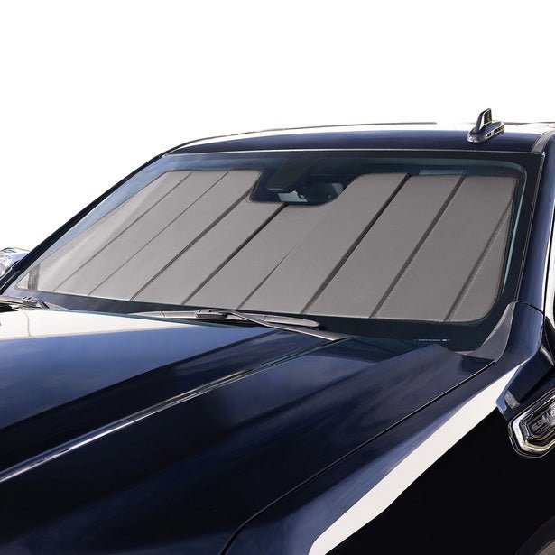 Covercraft UVS100 Custom Sunscreen Silver 2017 - 2023 Impreza / 2018 - 2023 Crosstrek w/ Eyesight - UV11501SV - Subimods.com