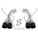 cp-e Austenite Off Road Axle Back Exhaust 2015-2021 WRX / 2015-2018 STI - SBAE00001B - Subimods.com